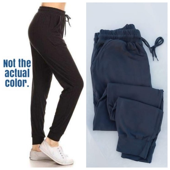 Buttery-soft Joggers - Charcoal - Picture 1 of 3